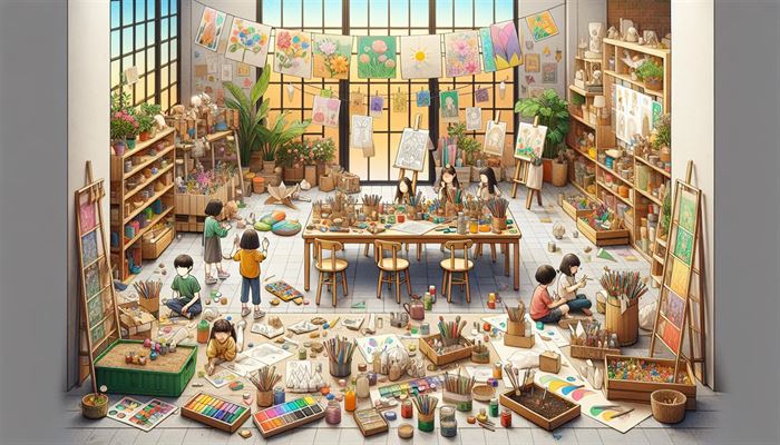 Kreative hobbyaktiviteter for børn