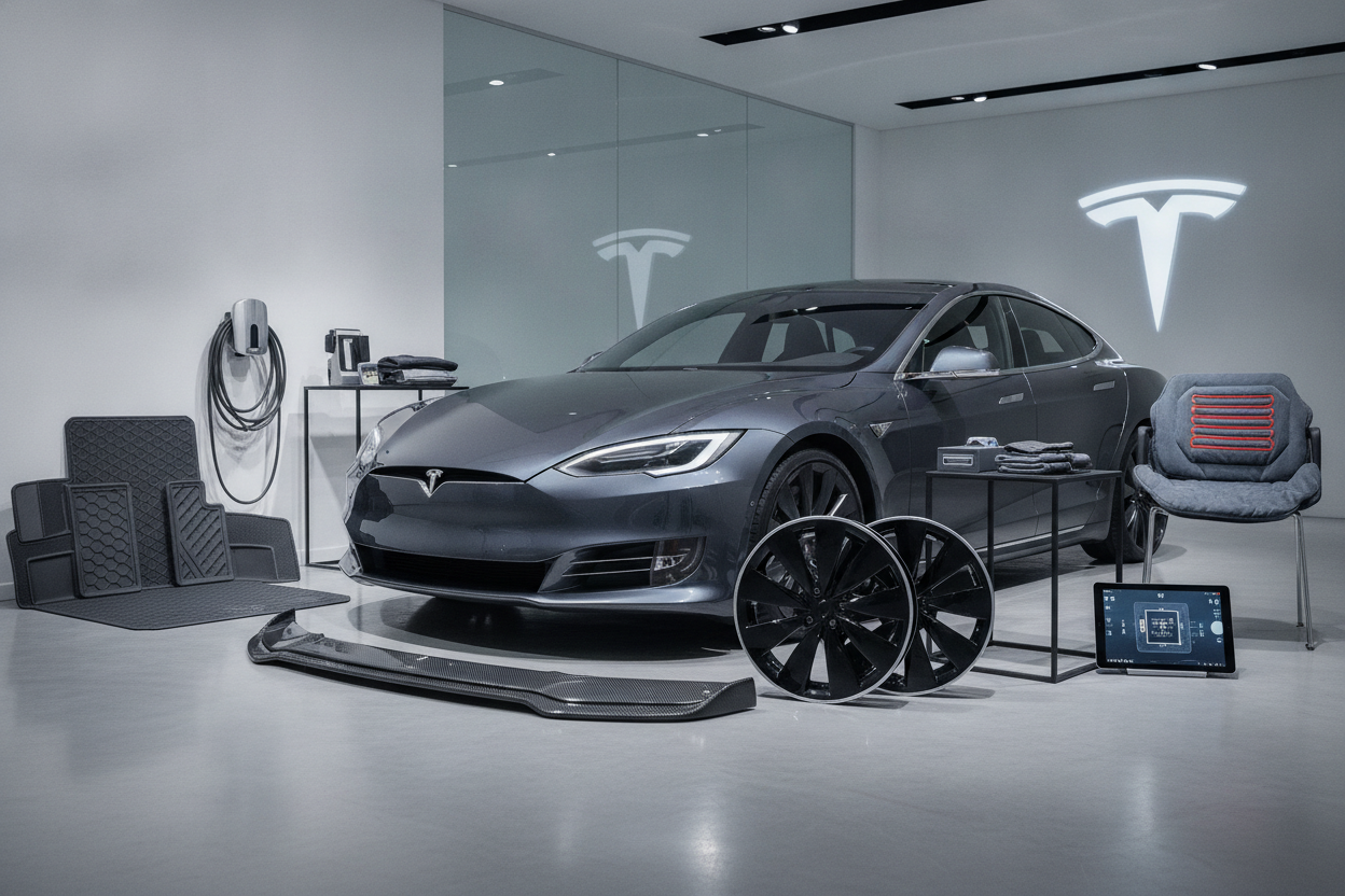 Opgrader din køreoplevelse: Det bedste tilbehør til din Tesla